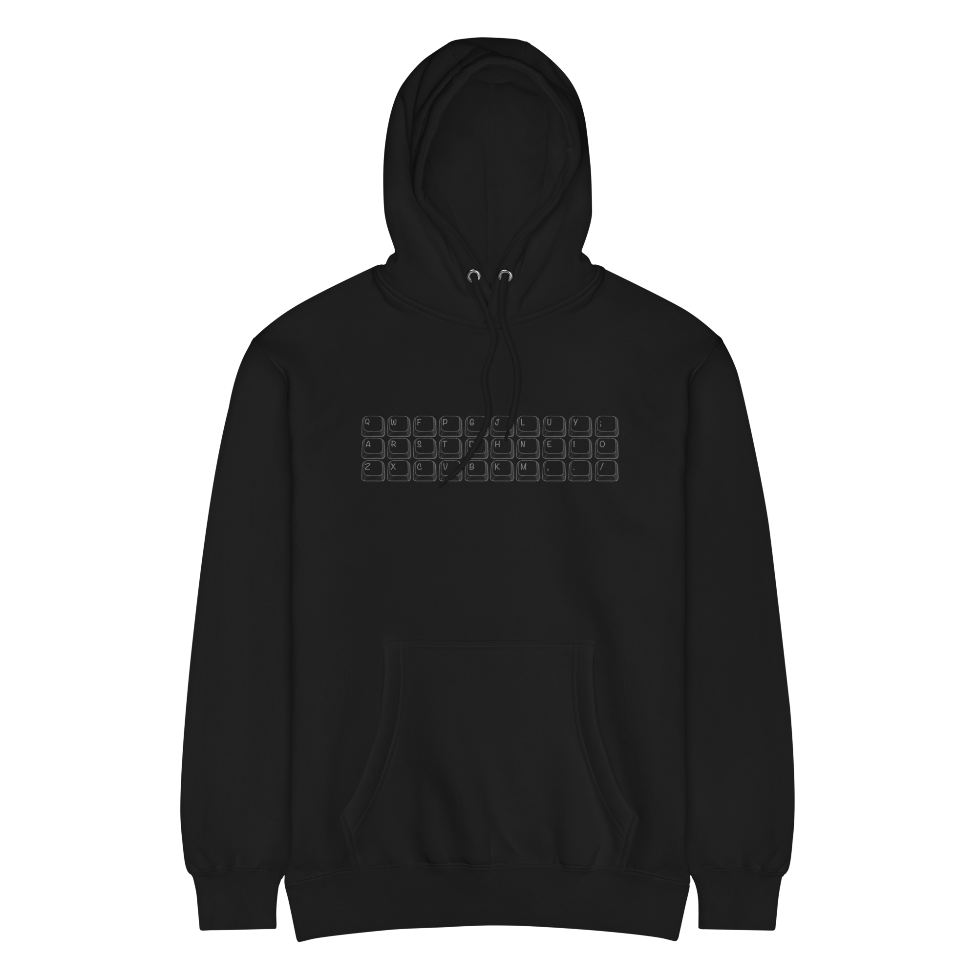 Colemak DarkMode Hoodie